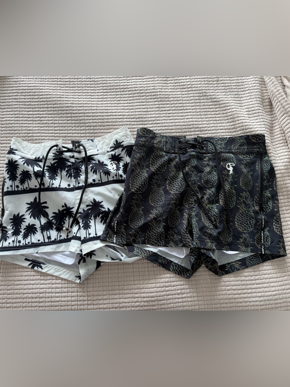 Set of 2 Tucann 3” Lined Swim Trunks | Size Small